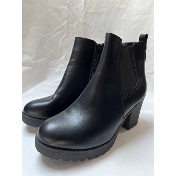 Daily Shoes San Francisco Chunky heeled Booties, Women’s Clubby Size 11 - Picture 3 of 8